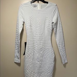 Bebe Brand white chic dress